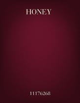 Honey SSAA choral sheet music cover